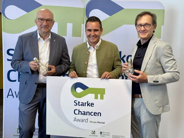 Bruno Aschenbrenner, Thomas Maier und Günter Leitner.