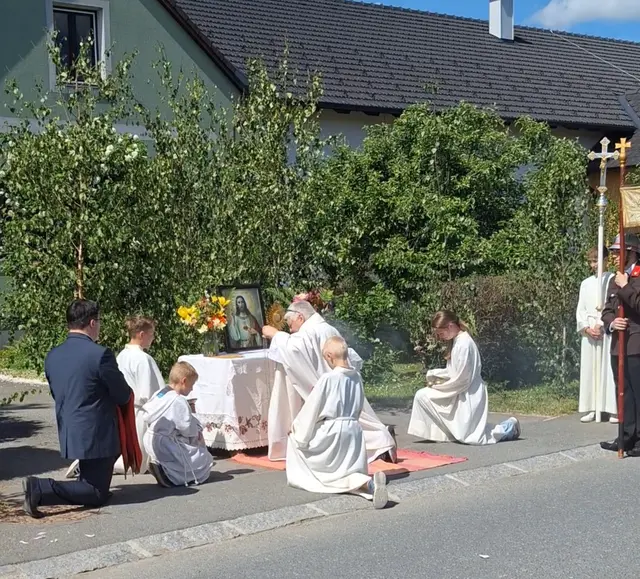 Fronleichnamsprozession in Trabenreith 2026