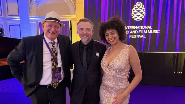Regisseur Hermann Weiskopf (li.) und Lionessa Soul wurden auch von Schauspielstar Simon Pegg im höchsten Maße gelobt.  | Foto: AVG Filmproduktion