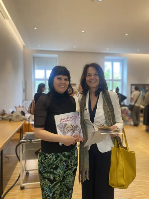 Alexandra Pichlbauer mit Ursula Liebmann, Geschäftsführerin des BVÖ. | Foto: Sila-Yagmur Terkesli
