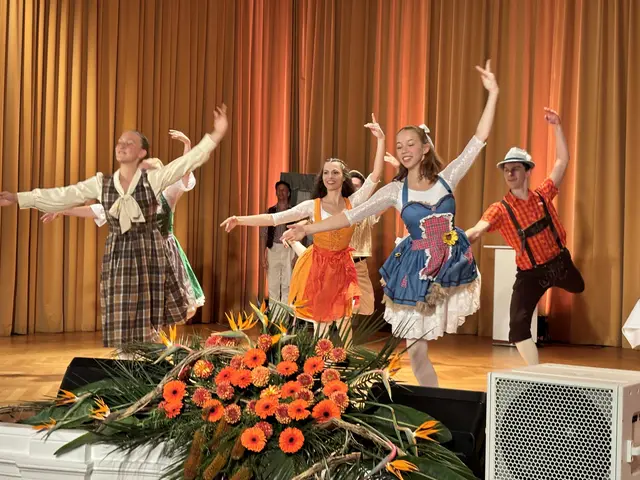 Die Tanzformation Ortner4dance trat im Mittelteil der Veranstaltung auf. | Foto: Zezula