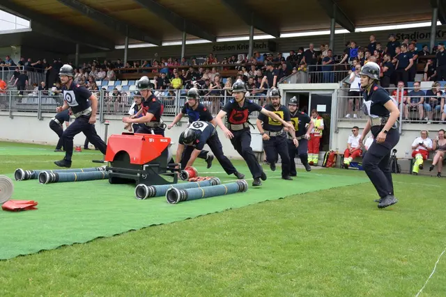 Der Bereichsleistungsbewerb wurde am Sportplatz der Marktgemeinde Krieglach abgehalten. | Foto: BFVMZ Pusterhofer