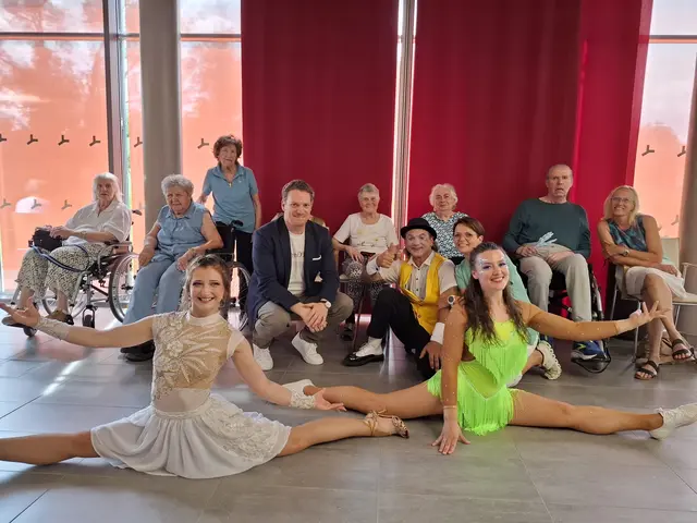 So sorgte der Zirkus Picard für strahlende Augen bei Senioren