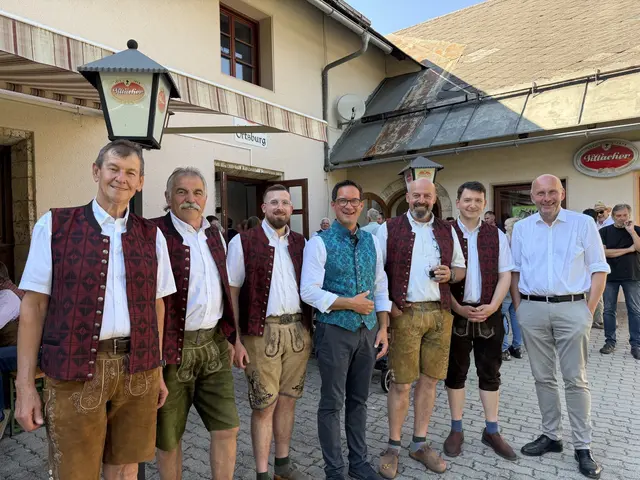 Wildsänger begeisterten in der Ortsburg Vorderberg