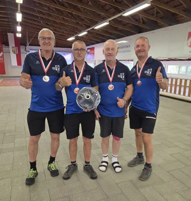 Das erfolgreiche Männerteam des ESV Weierfing. | Foto: ESV Weierfing