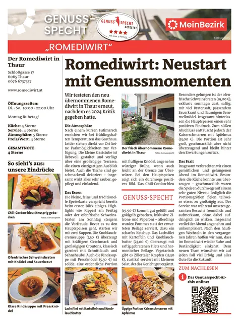 Foto: Genussspecht