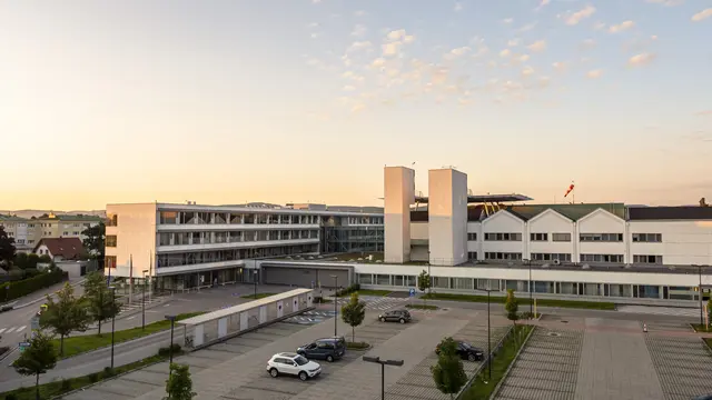 Das Universitätsklinikum Tulln-Klosterneuburg Standort Tulln. | Foto: Robert Herbst