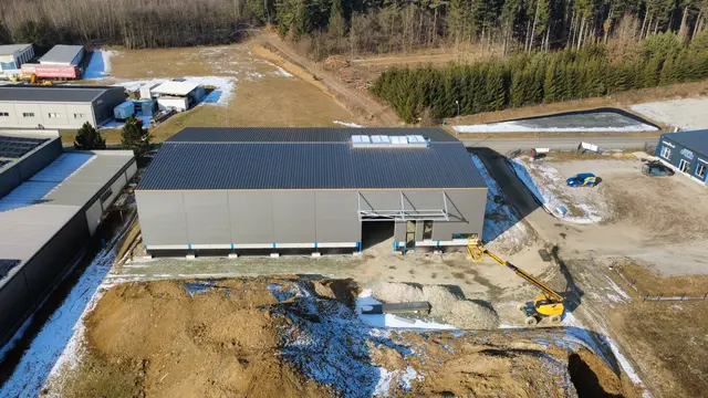 Die neue Lagerhalle erweitert den bestehenden Standort des international tätigen Unternehmens. | Foto: MTL
