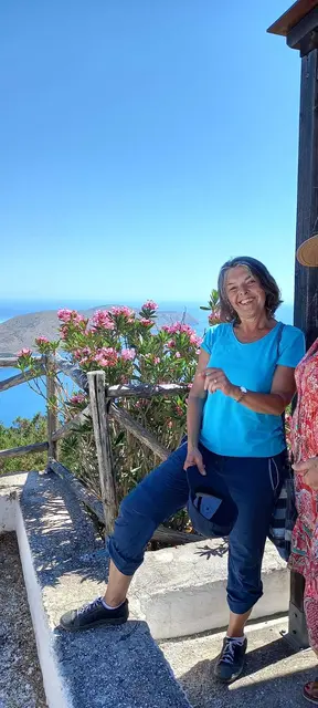 Hier ist Barbara Praschl in Griechenland auf der INsel Skyros. | Foto: Barbara Praschl