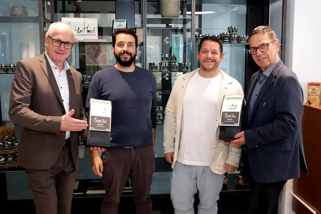 Günther Baschinger, Mario Humer, Daniel Humer, Hans Moser. | Foto: Andreas Maringer