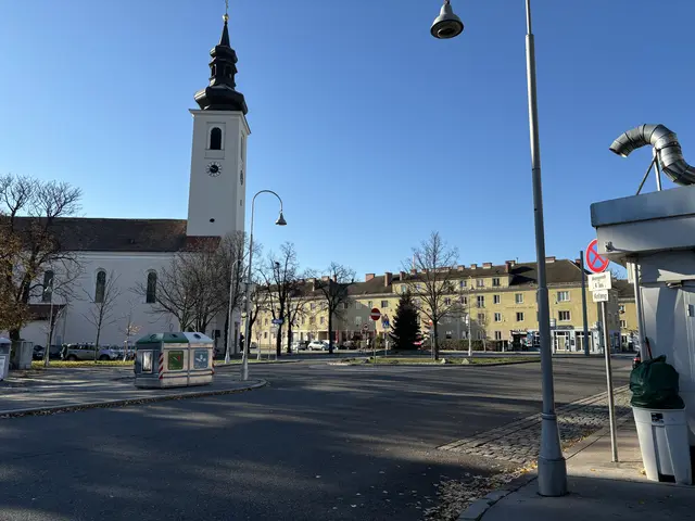 Am Münnichplatz wird die Einführung von Anrainerparken überprüft.  | Foto: Luca Arztmann/MeinBezirk