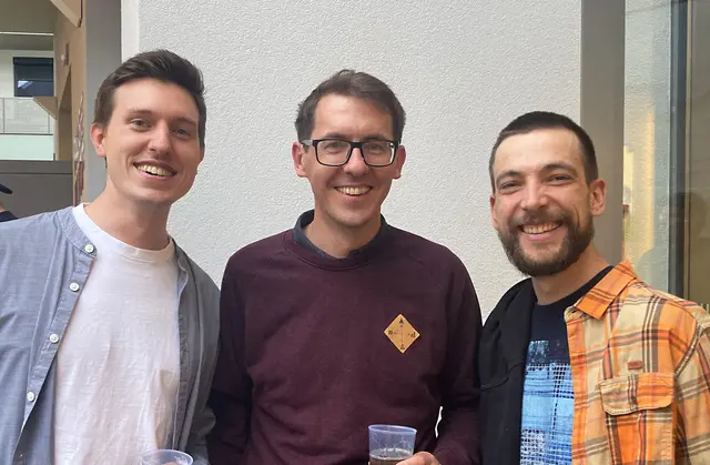 Stanislaus Amann, Julian Alfery und Fabio Alfery. | Foto: Petra Ortner