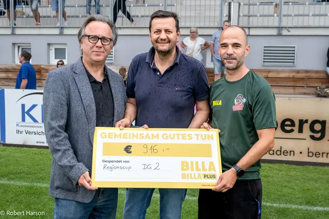 Im Rahmen einer Tombola wurden 916 Euro gesammelt und an den Fonds Soziales Ebreichsdorf gespendet. | Foto: BILLA AG / Robert Harson