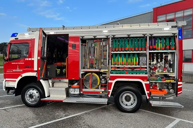 Ein Feuerwehrauto braucht viele Schläuche. | Foto: FF Statzendorf