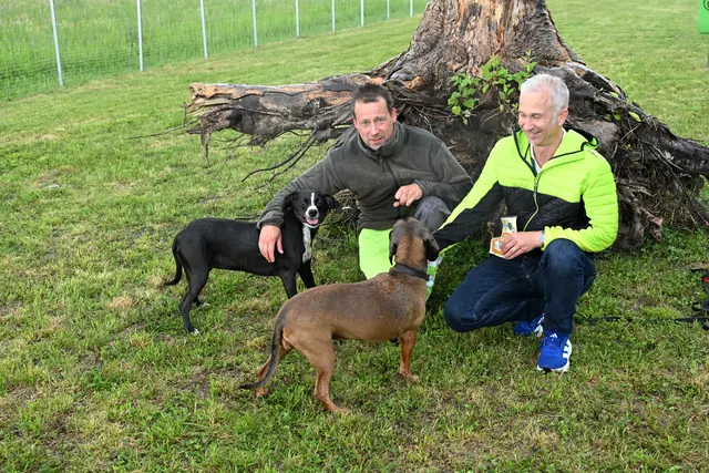 Glückliche Hunde und auch die Besucher freuen sich sehr. | Foto: GM Weinburg