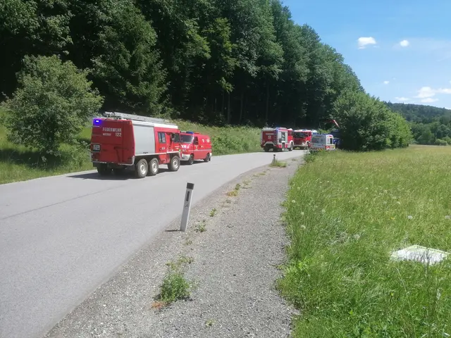 Eineinhalb Stunden war die Irenentalstraße gesperrt. | Foto: Walter Eduhi