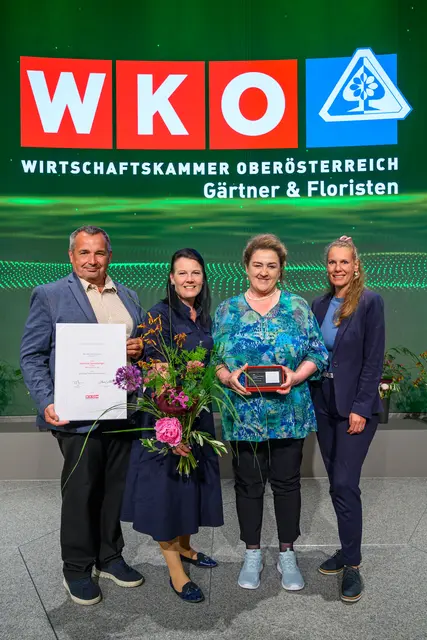 Floristin Gabriele Spiessberger erhält WKO-Medaille