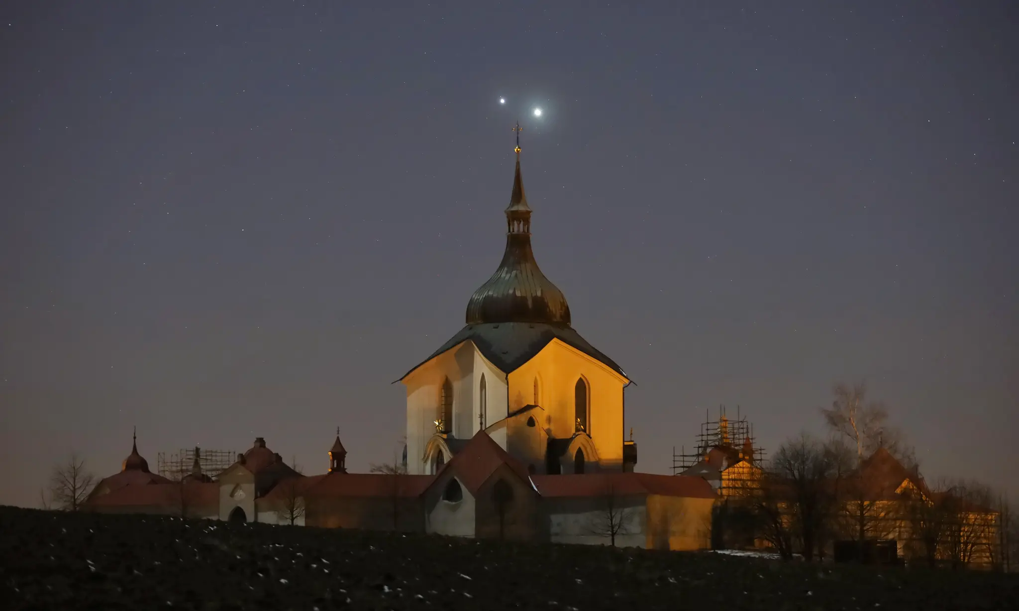 Spectacular in the night sky: Venus and Jupiter appear exceptionally close ...