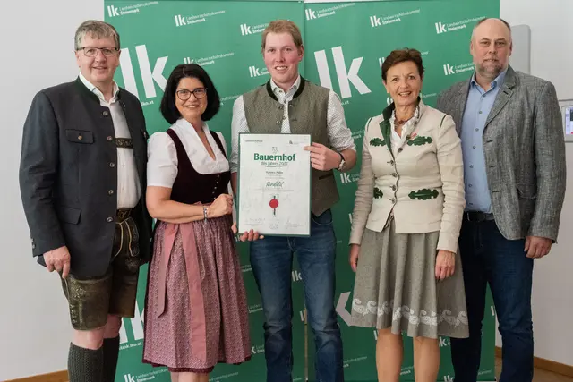 Krieglacher Hannes Paller hat den Bauernhof des Jahres