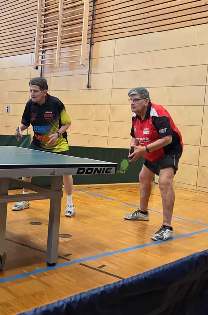 Paradedoppel 75+ Gerhard und Walter Ast 