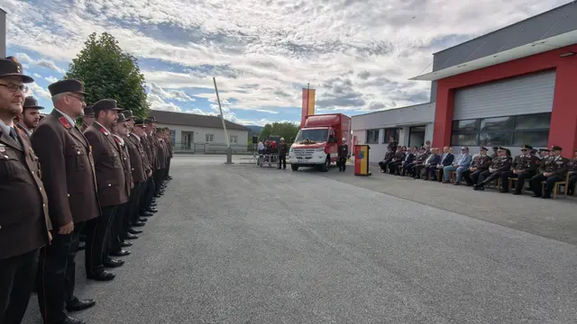 Feuerwehr Lafnitz und Musikverein Lafnitz feierten in Neustift