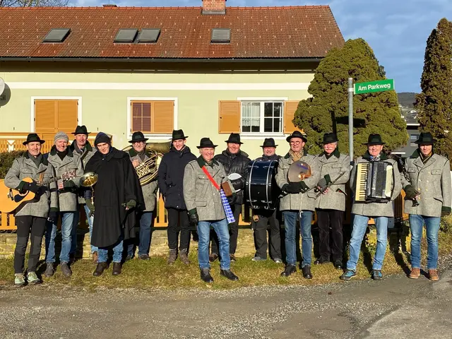 Die "Lebinger Neujahrgeiger" des BC-Lebiung