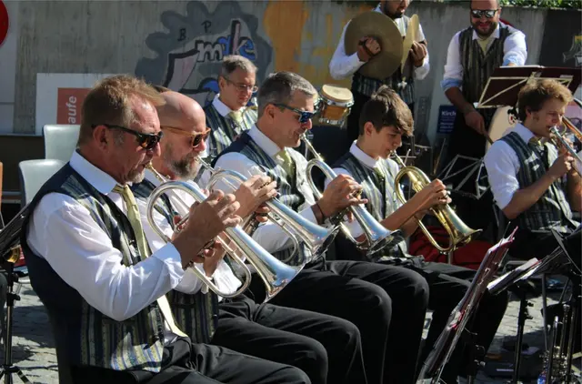 Die Stadtkapelle spielt am 12. Juni ein Platzkonzert in der Kirchdorfer Fußgängerzone. | Foto: Stadtkapelle Kirchdorf