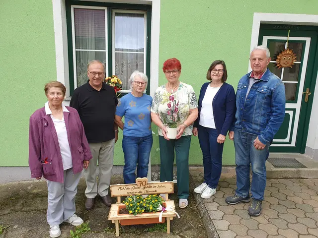 Hofbauer Maria feierte 70. Geburtstag