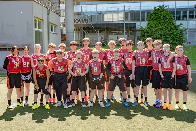 Positiver Abschluss der U15 Flag-Football Saison