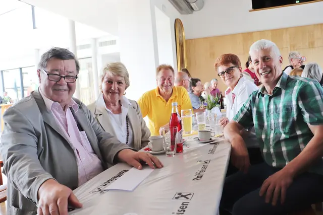 Die PVÖ-Ortsgruppen aus den Nachbargemeinden, wie am Bild Seiersberg-Pirka, sind gern willkommene Gäste.  | Foto: Edith Ertl