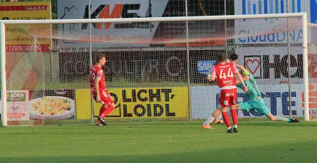 Maximilian Hutter glich zum 1:1 aus (60.). | Foto: Peter Seper