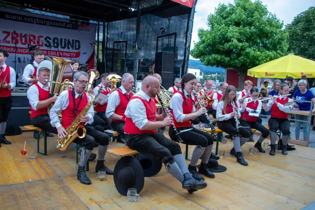 Die Jugendkapelle Mooskirchen sorgte ebenfalls für Stimmung | Foto: Patrick Marcher