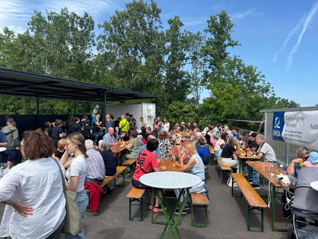 Für Speis und Trank war gesorgt. | Foto: ÖAMTC Christophorus Flugrettung