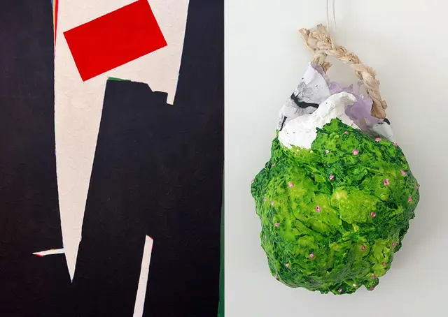 "Doppelspiel" in der Galerie Vorspann/Galerija Vprega