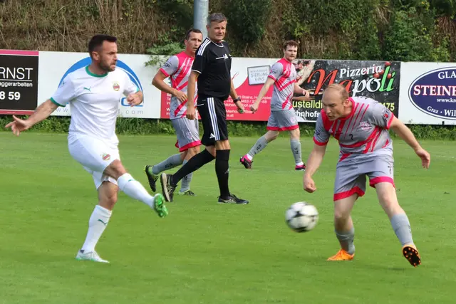 Einsatz durfte man den Gastgebern nicht absprechen | Foto: Gerhard Langmann