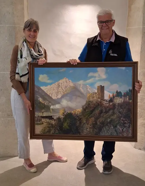 Museum Schloss Landeck erhielt neues Tscholl-Bild