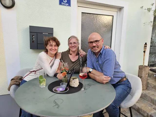 Renée Preyler, Marion Käfer und Wolfgang Pfeiffer | Foto: Simon Glösl