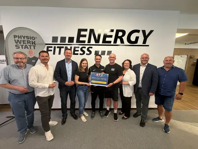 Sportlich motivierte „Wirtschaftsrunde“ im Fitness-Studio