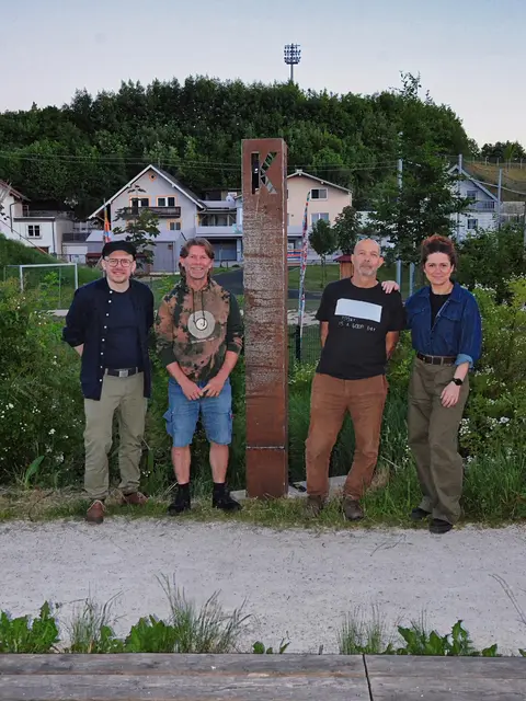 v.l.n.r.: Richard Schachinger (OKH), Thomas Föttinger, Heinz Kasperund Jolanda de Wit (OKH) | Foto: OKH