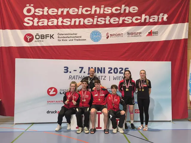 Kickbox Club Rohrbach holt 15 Medaillen bei Staatsmeistersch