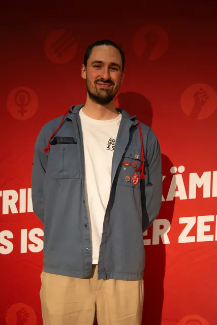 Jakob Jäger ist Vorsitzender der Sozialistischen Jugend
