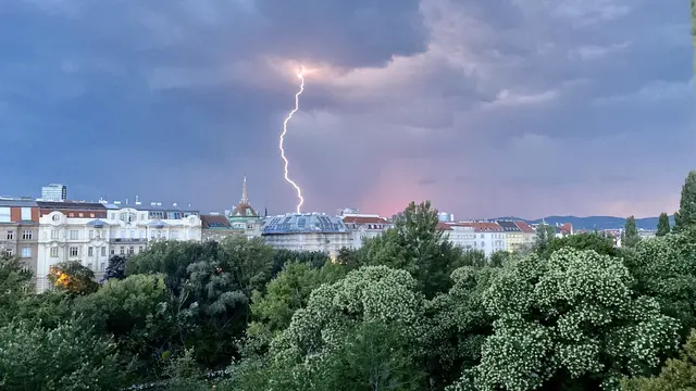 Nach Gewittern am Dienstag deutliche Abkühlung in 