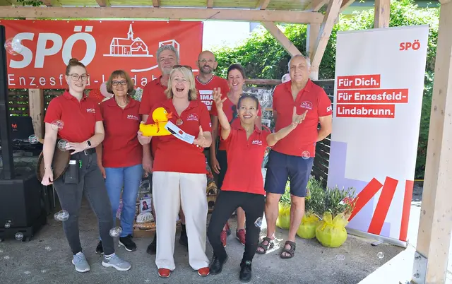 Erdbeerfest der SPÖ-Enzesfeld-Lindabrunn