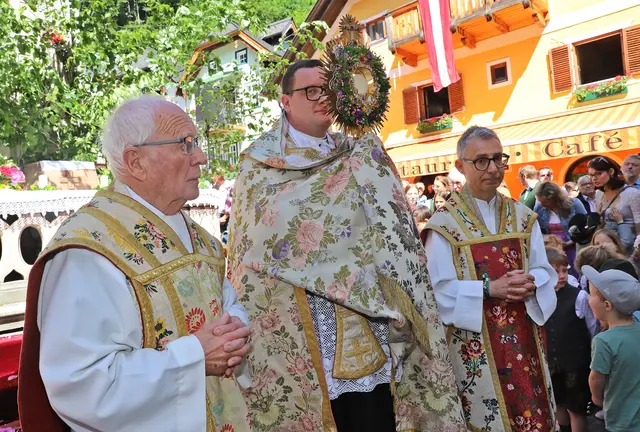 Fronleichnam wurde in Hallstatt zelebriert. | Foto: Hörmandinger
