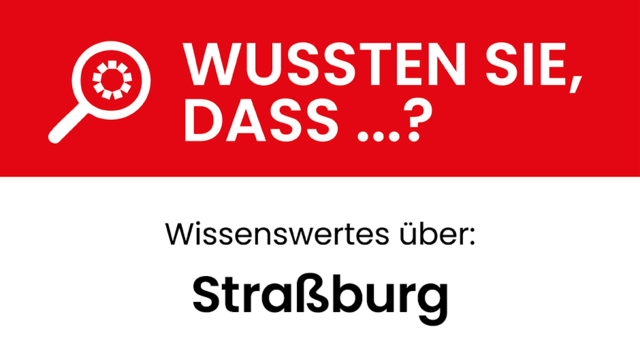 Wissenswertes über die Stadtgemeinde Straßburg