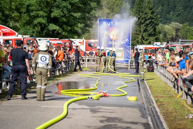 Feuerwehren aus Spittal messen sich bei Bezirkslei