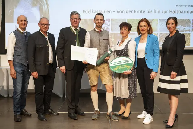 Martin Wallner aus dem Bezirk Deutschlandsberg absolvierte bereits seinen dritten Meisterabschluss. | Foto: © LFA/Danner