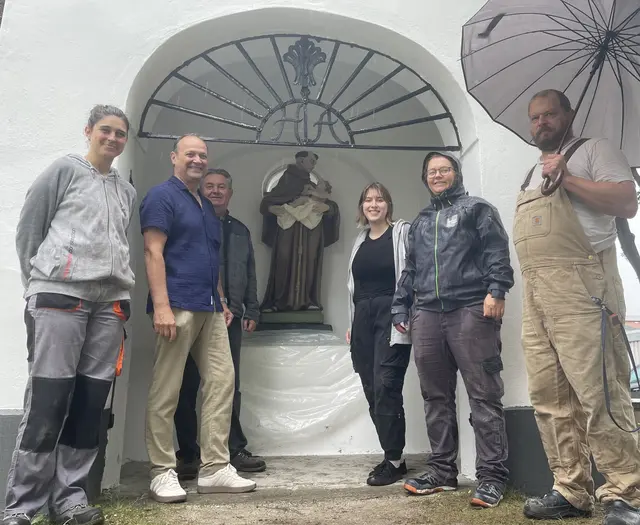 Statue erstrahlt in neuem Glanz