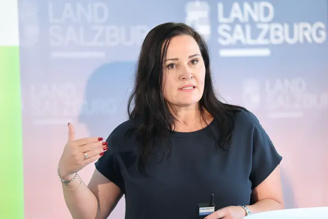 Silvia Lechner (Geschäftsführerin der Salzburger Landeskliniken) | Foto: Land Salzburg/Franz Neumayr