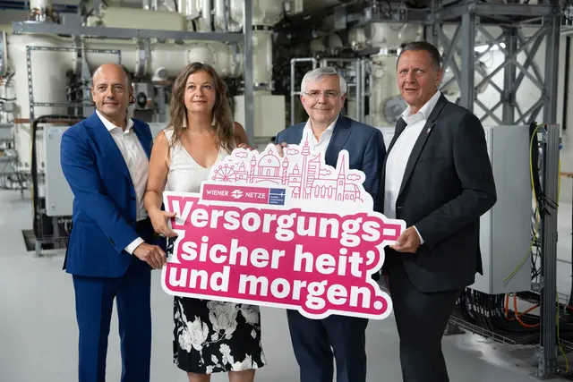 Wiener Netze nehmen neues Umspannwerk in Simmering in Betrie